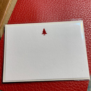 Foil-stamped Holiday card