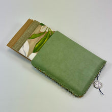 Load image into Gallery viewer, Lined Leather Sleeve Envelope with 3 mini notebooks