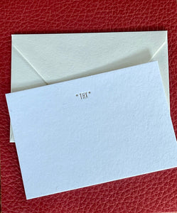 Foil-Stamped Card – THX