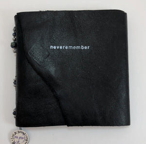 Mini-Magnetic Notebook  "Neveremember"